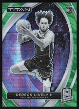2023-24 PANINI SPECTRA TITAN INTERNATIONAL GREEN DERECK LIVELY II RC 37/75