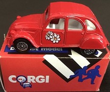 Vintage 1985 Corgi Die-Cast Model Citroen 2CV6 Saloon Model - Ex Shop Stock