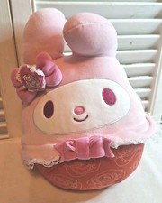MY MELODY SQUISHMALLOWS 10" NWT Sanrio Hello Kitty  Friends Valentines Jazware