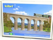 N Ravenna Viadukt eingleisig Bausatz Kibri 37663 neuw.  OVP ungeöffnet