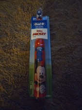 Oral-B Kid's Battery Toothbrush Featuring Disney's Mickey Mouse, Soft Bristles,