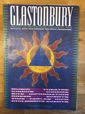 1990 Glastonbury Programme- Official 20th Anniversary Souvenir (v good conditn).