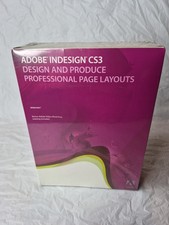 Adobe Indesign CS3 For Windows. Part 27510955 NEW  SEALED.
