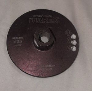 GranQuartz DIAREX Diamond Cup Grinding Wheel Medium 893753 8000 RPM Medium 