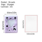 Kpop Photo Album Mini 3 Inch Album Photo Photocard Holder Idol Binder Photo Card