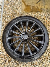22” Gloss Black Wheels With Tyres, set of 4,