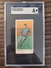 1909 E92 ROGER BRESNAHAN EYE APPEAL NADJA CARAMELS SGC A ST. LOUIS CARDINALS