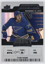 2022 Upper Deck Credentials Debut Ticket Access 725/999 Tier 1 Tyler Tucker 1nj9