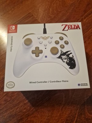 Hori Nintendo Switch Horipad Turbo Zelda Gaming Controller NSW-463U Weiß/Gold
