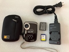 Fujifilm FinePix XP10 Waterproof Digital Camera, Battery, Charger, Case, SD Card