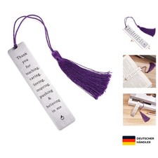 Lehrer Lesezeichen Edelstahl Dankeschön Geschenk für Lehrer & Kollegen