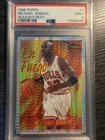 1996 Topps Michael Jordan Season’s Best Card En Fuego #1 PSA 9 MINT
