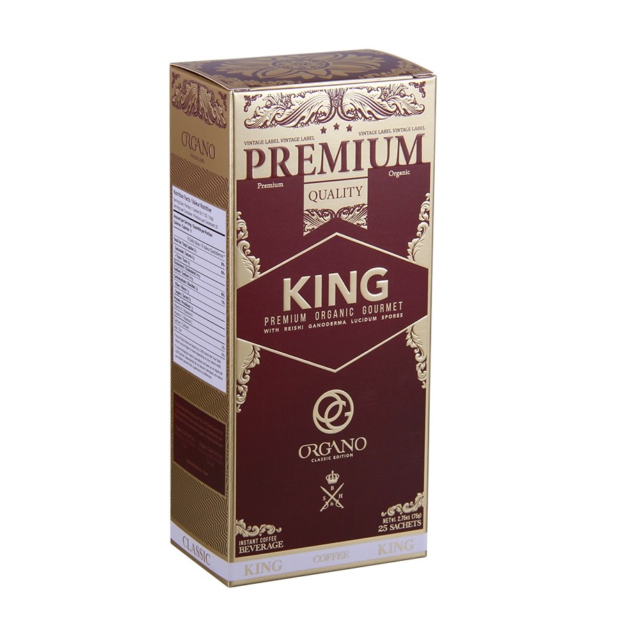 Organo Gold King Of Coffee Organic Premium Ganoderma Lucidum