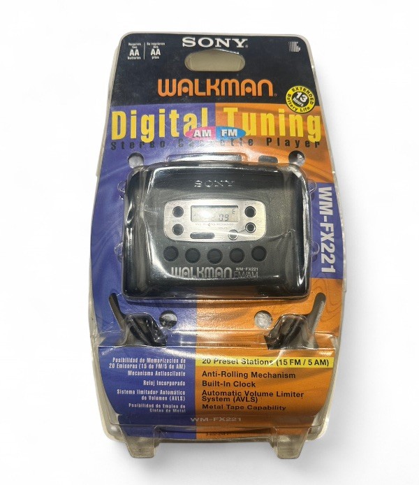 Vintage Sony Walkman WM-FX221 AM/FM Cassette Player | eBay