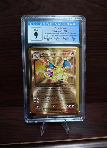 Charizard Gold Metal Celebrations Classic 4/102 2021