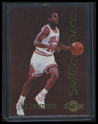 1994-95 SkyBox Premium #SF2 B.J. Armstrong SkyTech Force