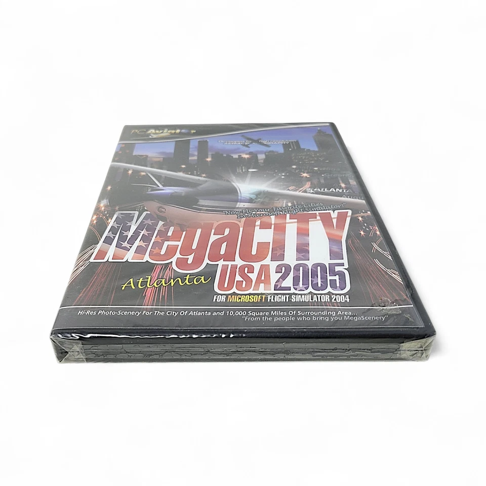 MEGACITY USA 2005 Atlanta MEGA CITY Add-On For Flight Simulator 2004 PC Aviator - Image 3 of 4