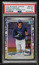 2020 Bowman Chrome Prospects Refractor 450/499 Ruben Cardenas PSA 10 GEM MT 0i76