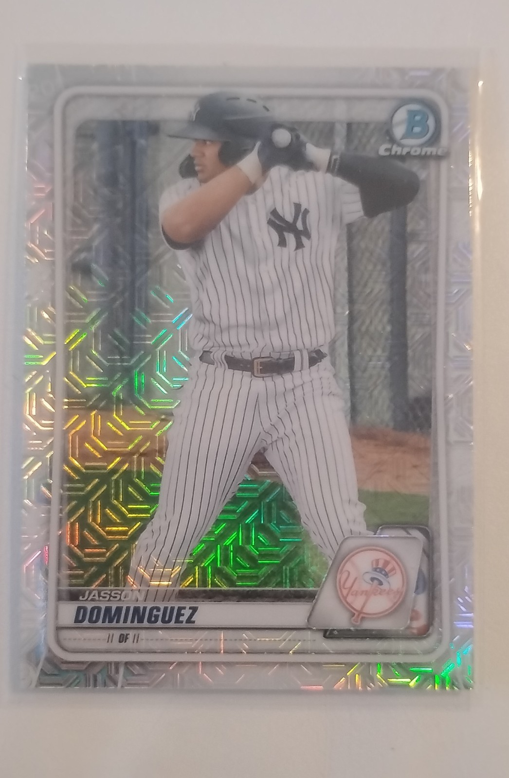 2020 Bowman Chrome - Prospects Jasson Dominguez #BCP-243 Mojo Refractor (RC)