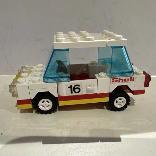 Vintage LEGO 6634 Race Stock Car with Instructions Missing Mini Fig