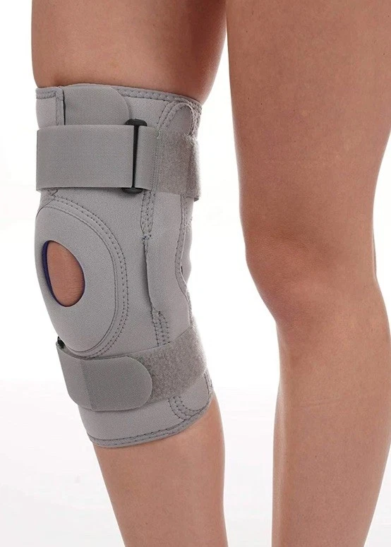 Joelheira articulada Tynor suporte de joelho manga de neoprene média - Imagem 3 de 4