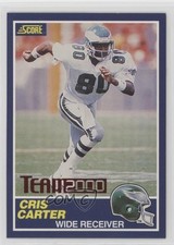 2000 Score Team 2000 Red 81/500 Cris Carter #TM03 HOF 00jz
