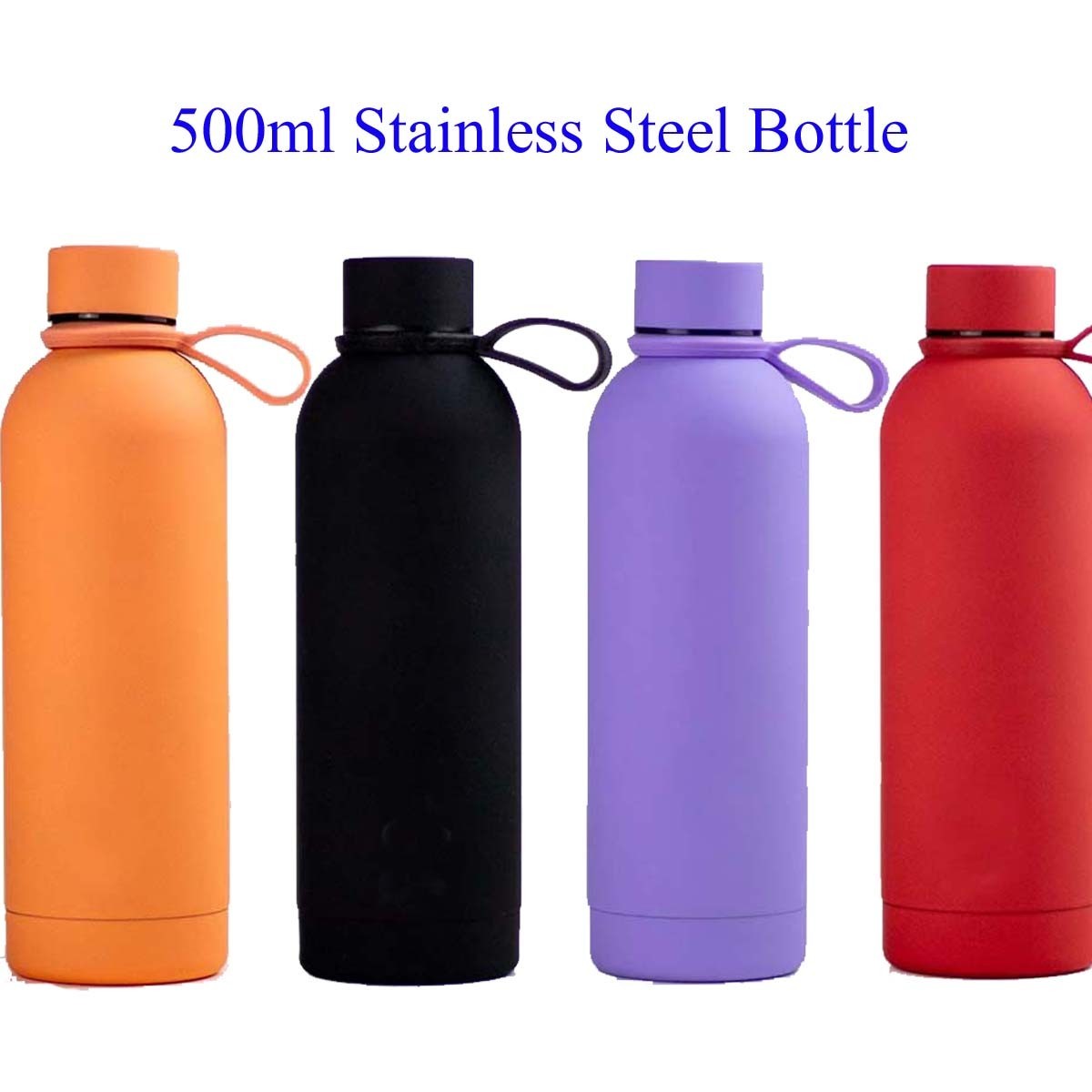 500ml Stainless Steel Water Bottle Double Wall Vacuum Insulated Thermal Flask