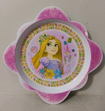 Disney Store Tangled Rapunzel 8.5" x 8.5" Melamine Toddler Plate