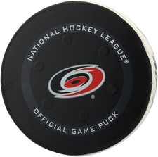 Carolina Hurricanes Game-Used Puck vs. Washington Capitals on March 18, 2022