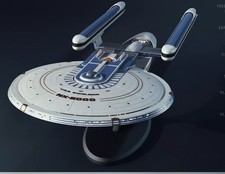 Star Trek Uss Excelsior Nx2000  1/350 scale S...