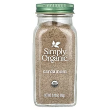 Simply Organic Cardamom 2 82 oz 80 g Kosher, Organic