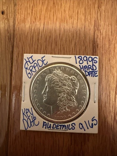 1899-S Morgan Silver Dollar Key Date High Grade AU Details MS++ Gem