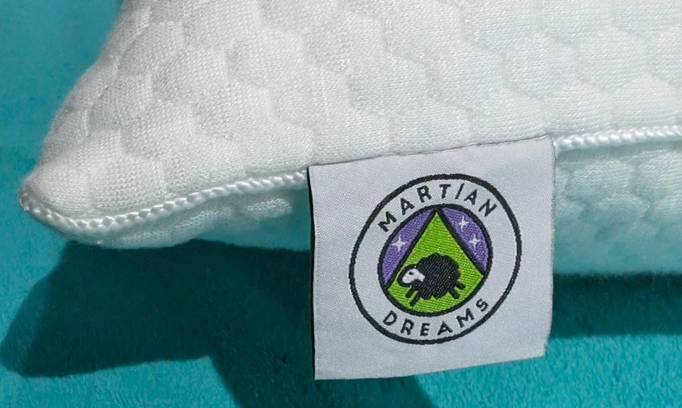 Almohada híbrida Martian Dreams gel de microfibra espuma viscoelástica triturada tamaño estándar Foto 4 de 4