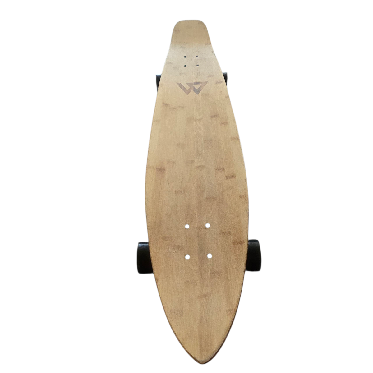 Magneto Bamboo Longboard Skateboard 44 Inch Cruiser Carver Pintail