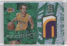 2015-16 Panini Spectra Freshman Fabrics Green Prizm 3/5 Marcelo Huertas #35 3d3