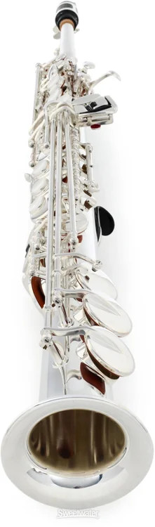 Yamaha YSS-475 II Intermediate Soprano Saxophone - Silver-plated