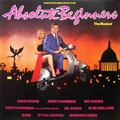 LP David Bowie, Sade, Style Council,Ray Davie Absolute Beginners The Musical (S