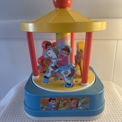Chicco Vintage Carousel Preschool Musical Kids Merry Go Round