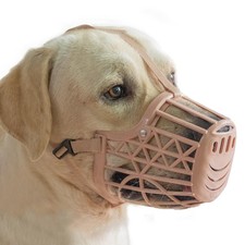 Basket Dog Muzzle for Large Medium Small Dogs, Cage Muzzles to Prevent Biting...