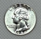 1954 Washington Quarter -BU