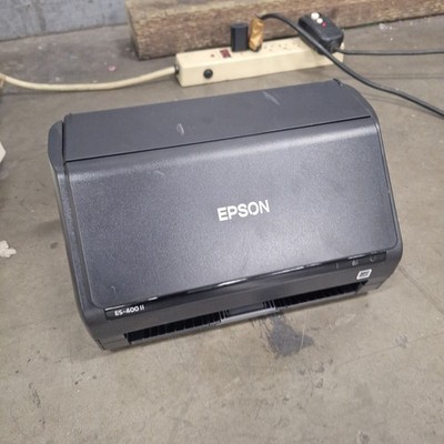 Epson Workforce ES-400 II Color Duplex Desktop Document Scanner No Power Cable