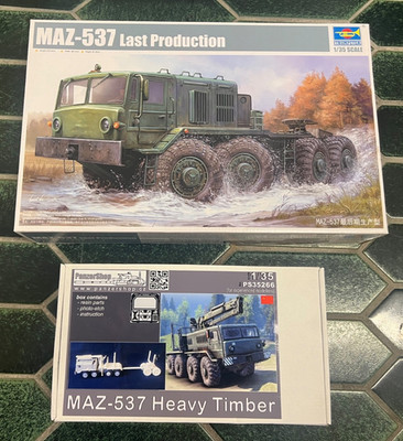 1:35 Trumpeter MAZ-537 Last Production, inkl. Heavy Timber von Panzershop OVP