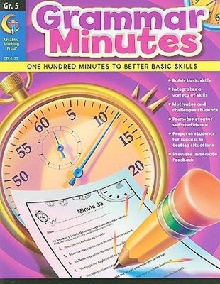 Grammar Minutes : 100 Minutes to Better Basic Skills Paperback Ka