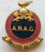 DISTINTIVO ANAG ASSOCIAZIONE NAZIONALE ARMA GENIO GUASTATORI PRESIDENTE SEZIONE