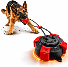 Dog Tug of War Toy Interactive Rope Ball with Strong Suction Cup for Sealed Ha
