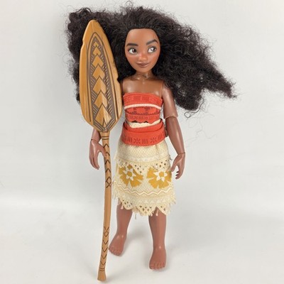 Disney Moana 10'' Abenteuer Puppe mit Ruder Paddel Figur Prinzessin Spielzeug