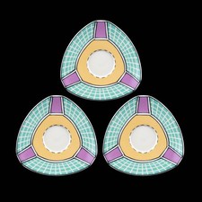 Untertasse Kaffeetasse 3er Set - NEUWARE - Flash One - Rosenthal