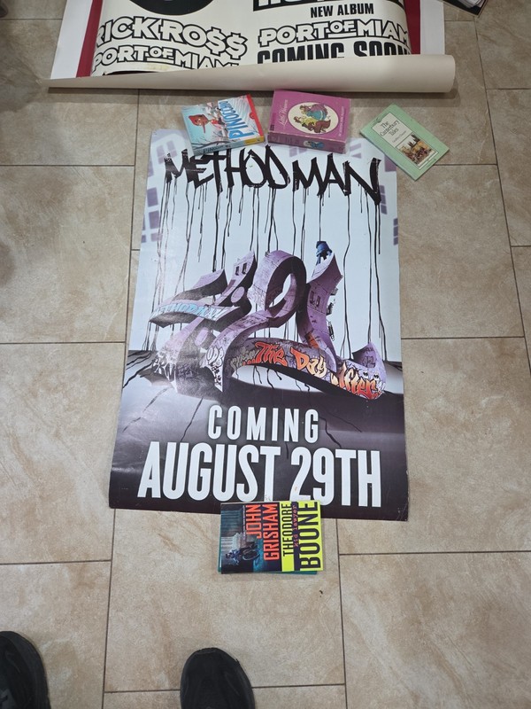 🔥METHOD MAN 4:21 The Day After hip-hop promo poster Wu-Tang Used