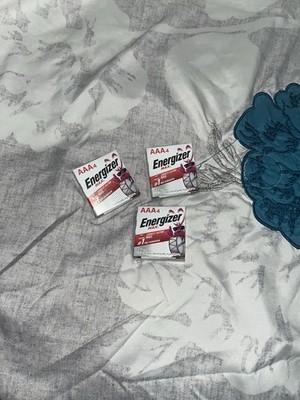 Triple A Energizer Batteries, 3 small packs