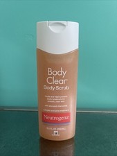 Neutrogena Body Clear Body Scrub 8.5 oz - New Exfoliating Scrub